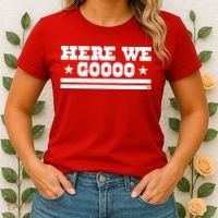 Here We Go Dallas Football Women's T-Shirt thumb 2