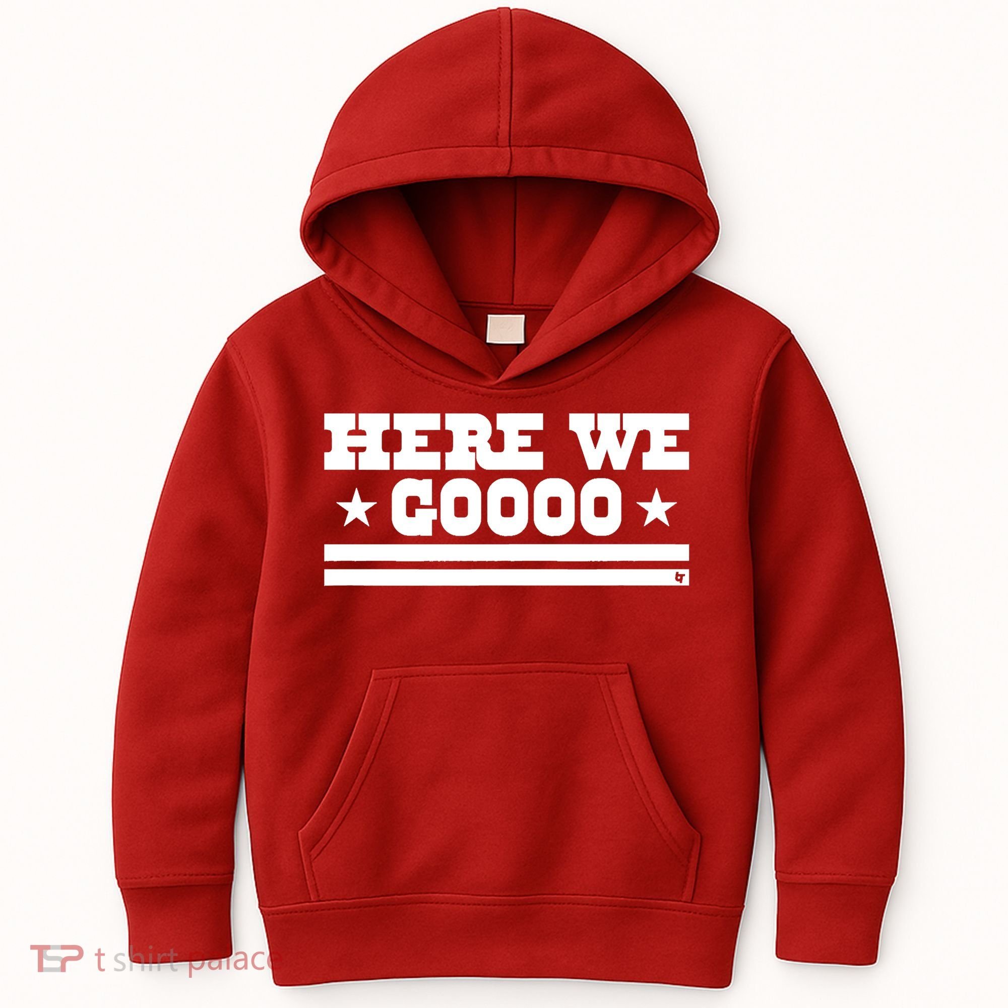Here We Go Dallas Football Kids Hoodie