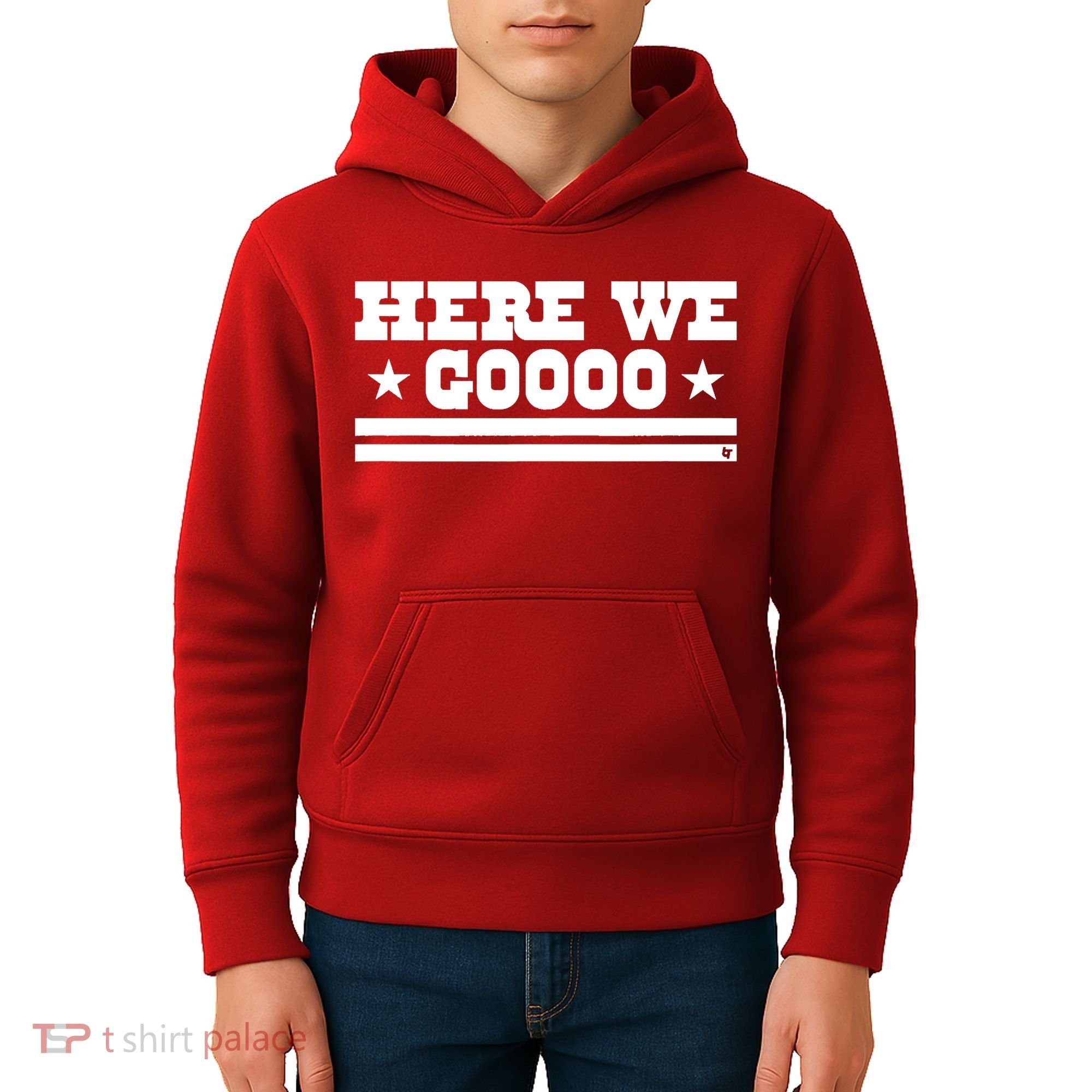Here We Go Dallas Football Kids Hoodie