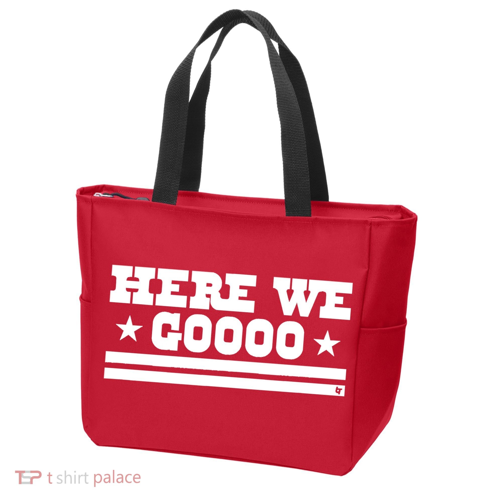 Here We Go Dallas Football Tote Bag
