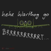 Hehe Warthog Go Brrrrrrrrt A 10 Thunderbolt Ii Military Jet Beanie thumb 2