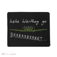 Hehe Warthog Go Brrrrrrrrt A 10 Thunderbolt Ii Military Jet Mousepad thumb 0