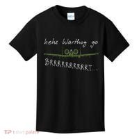 Hehe Warthog Go Brrrrrrrrt A 10 Thunderbolt Ii Military Jet Kids T-Shirt thumb 0