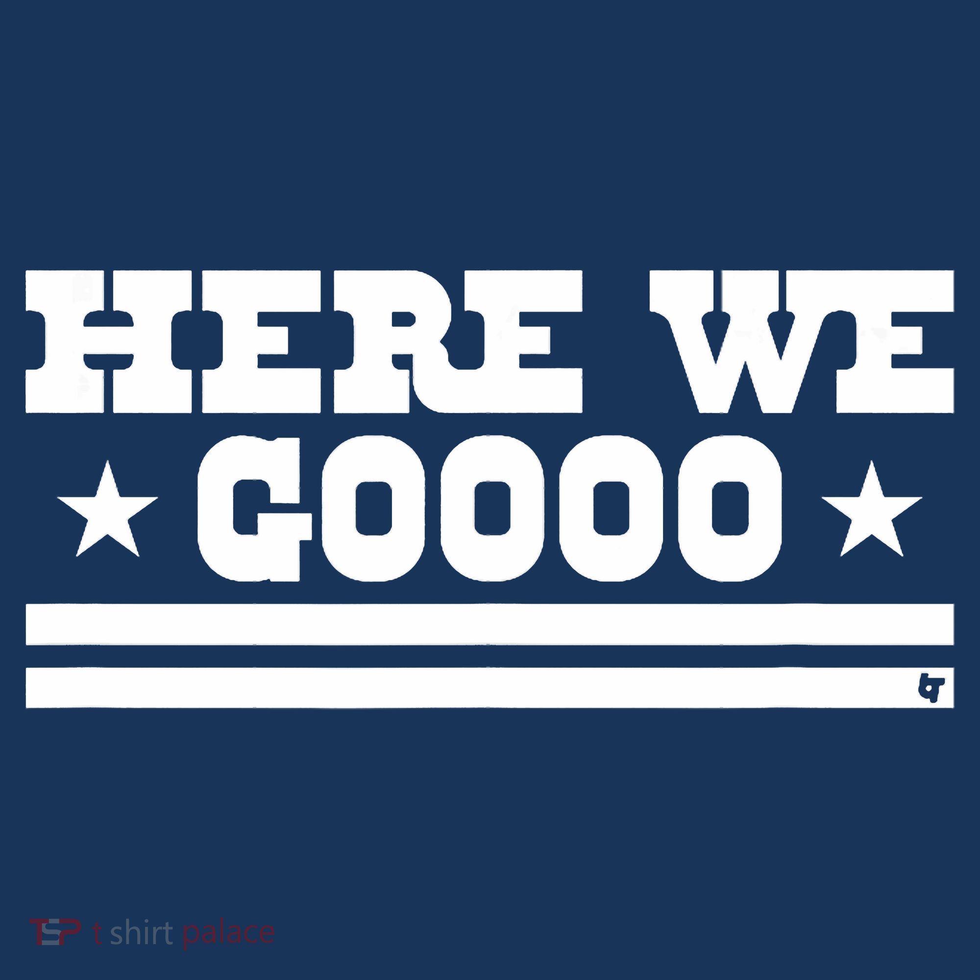 Here We Go Dallas Football USA-Made Doggie Bandana
