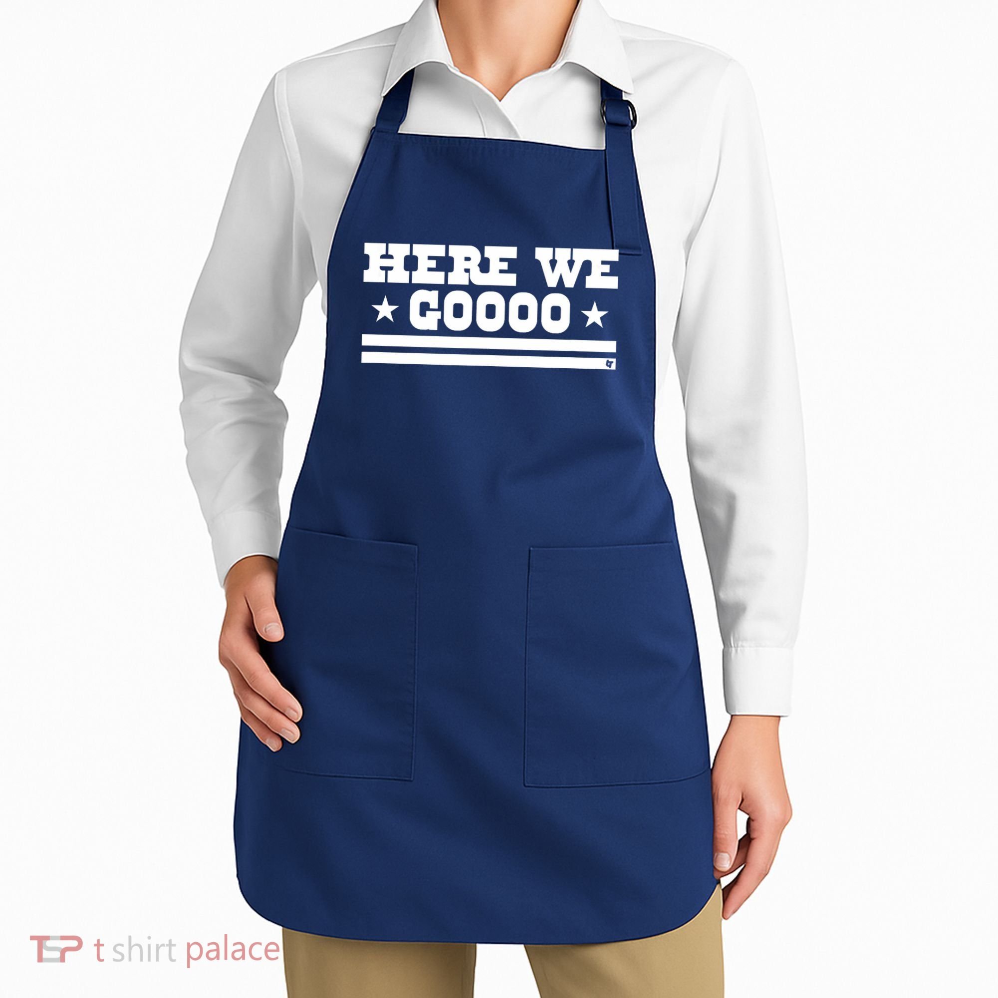 Here We Go Dallas Football Apron