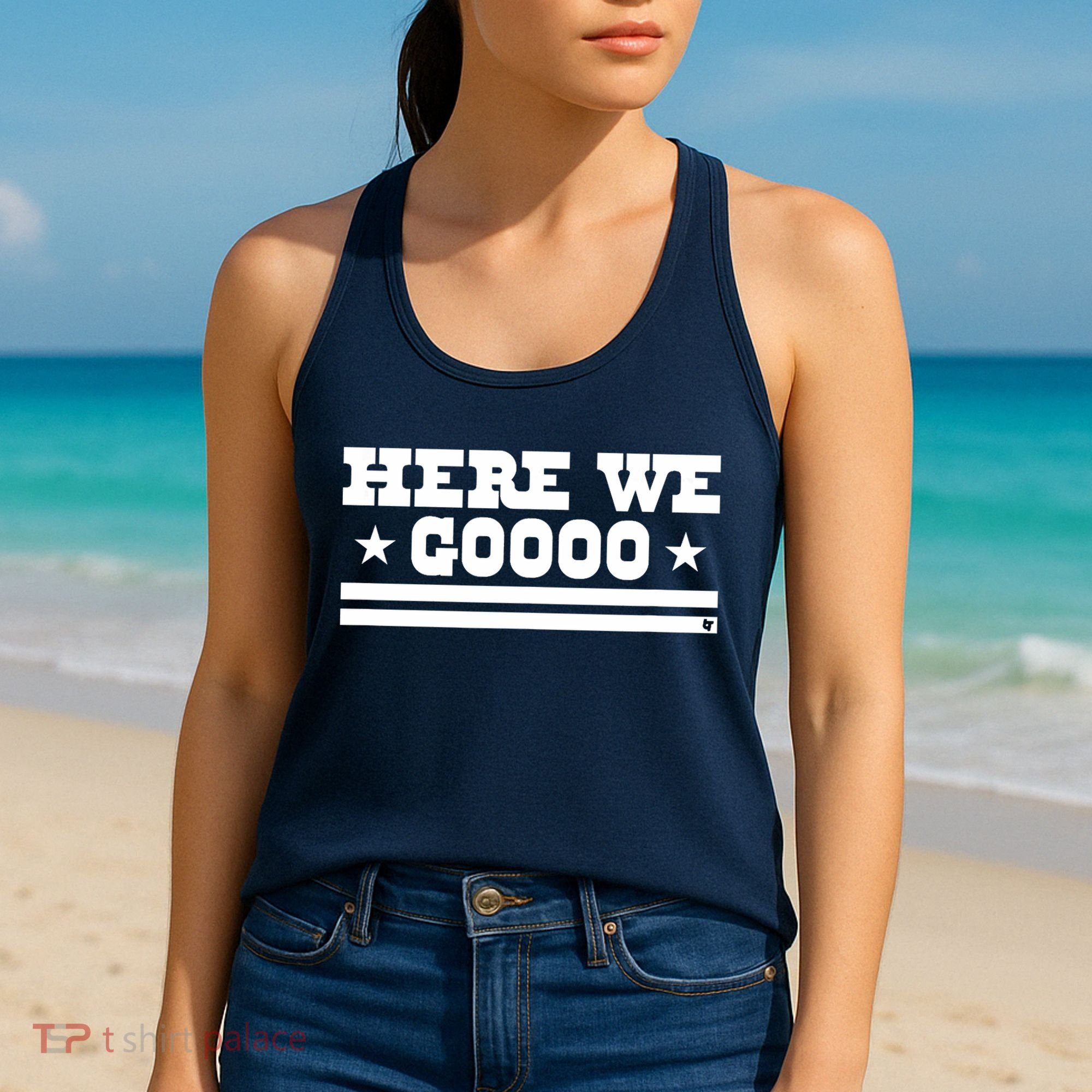 Here We Go Dallas Football Women's Tank Top