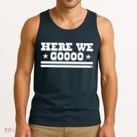 Here We Go Dallas Football Tank Top thumb 3