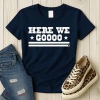 Here We Go Dallas Football Women's T-Shirt thumb 3