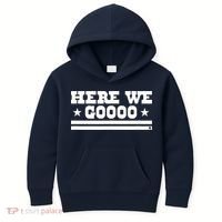 Here We Go Dallas Football Kids Hoodie thumb 0