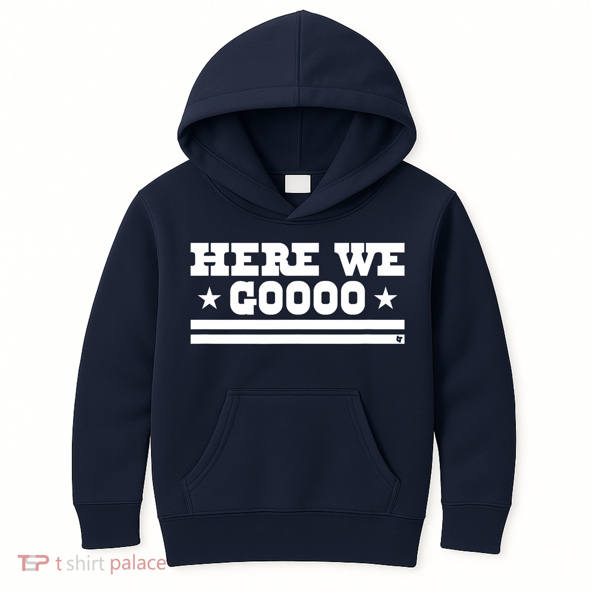 Here We Go Dallas Football Kids Hoodie
