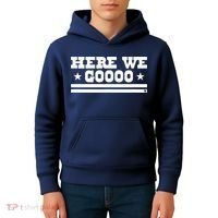 Here We Go Dallas Football Kids Hoodie thumb 4
