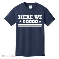 Here We Go Dallas Football Kids T-Shirt thumb 0