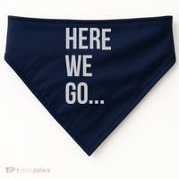 Here We Go USA-Made Doggie Bandana thumb 0