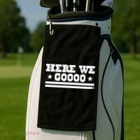 Here We Go Dallas Football Golf Towel thumb 2