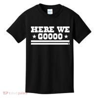 Here We Go Dallas Football Kids T-Shirt thumb 0