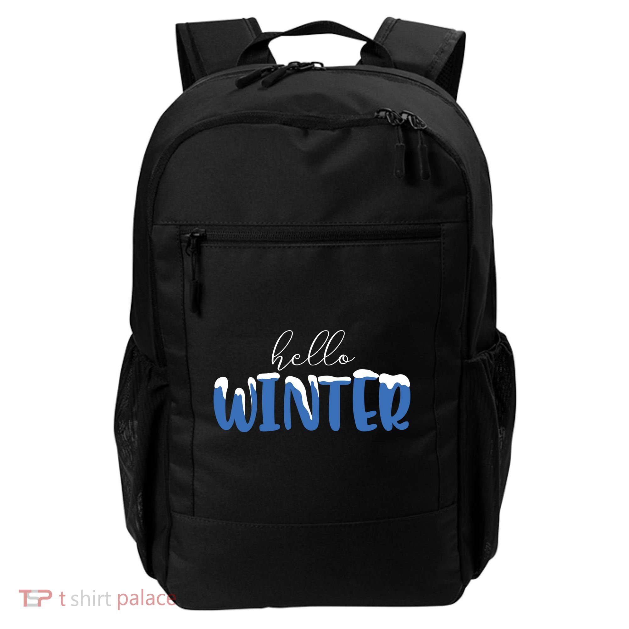 Hello Winter Holiday Season Backpack