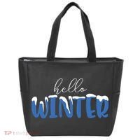 Hello Winter Holiday Season Tote Bag thumb 0