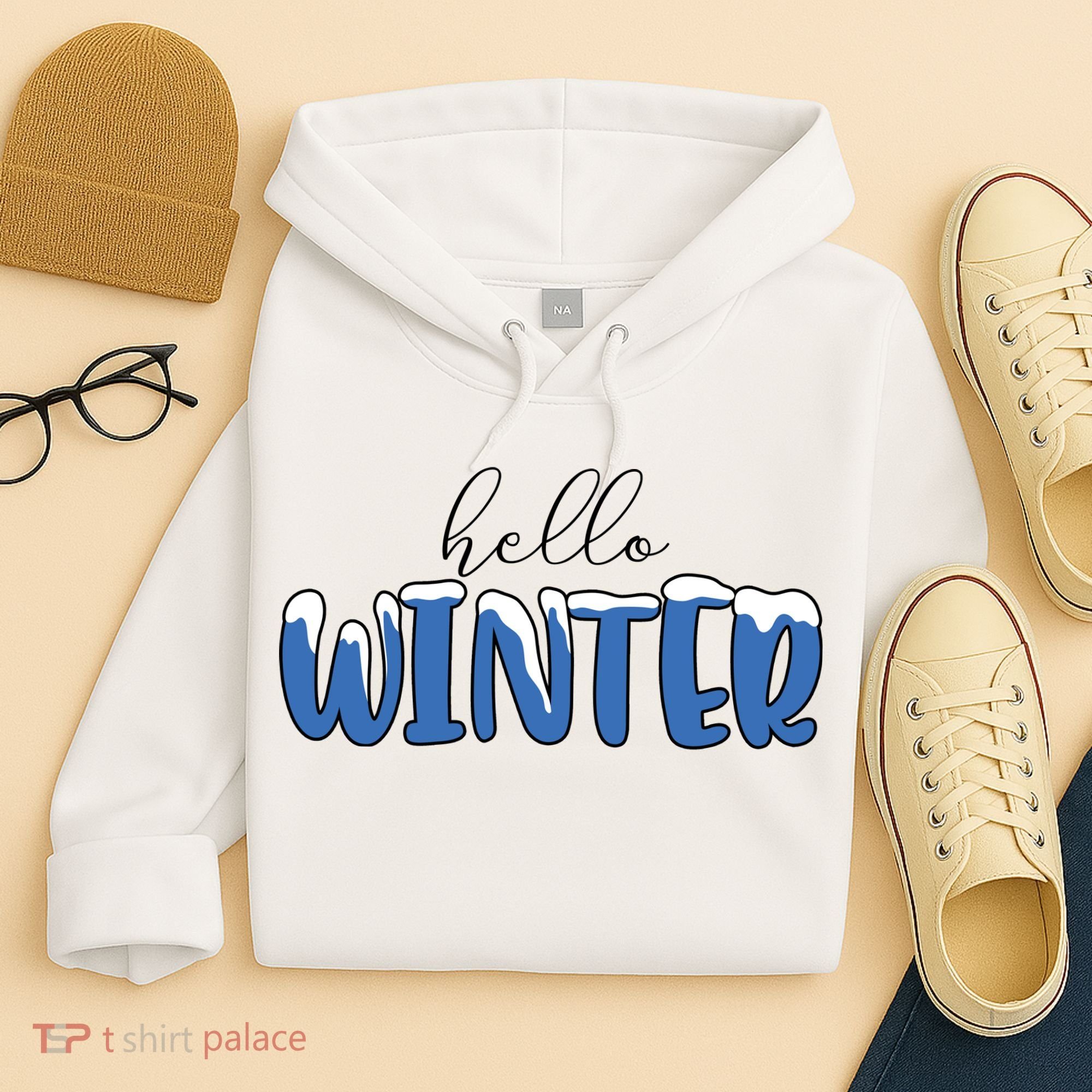 Hello Winter Holiday Season Hoodie
