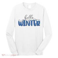 Hello Winter Holiday Season Long Sleeve Shirt thumb 0