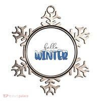 Hello Winter Holiday Season Ornament thumb 0