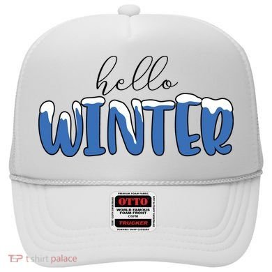 Hello Winter Holiday Season Hat