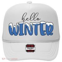 Hello Winter Holiday Season Hat thumb 0