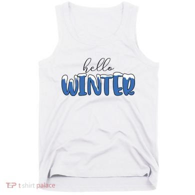 Hello Winter Holiday Season Tank Top