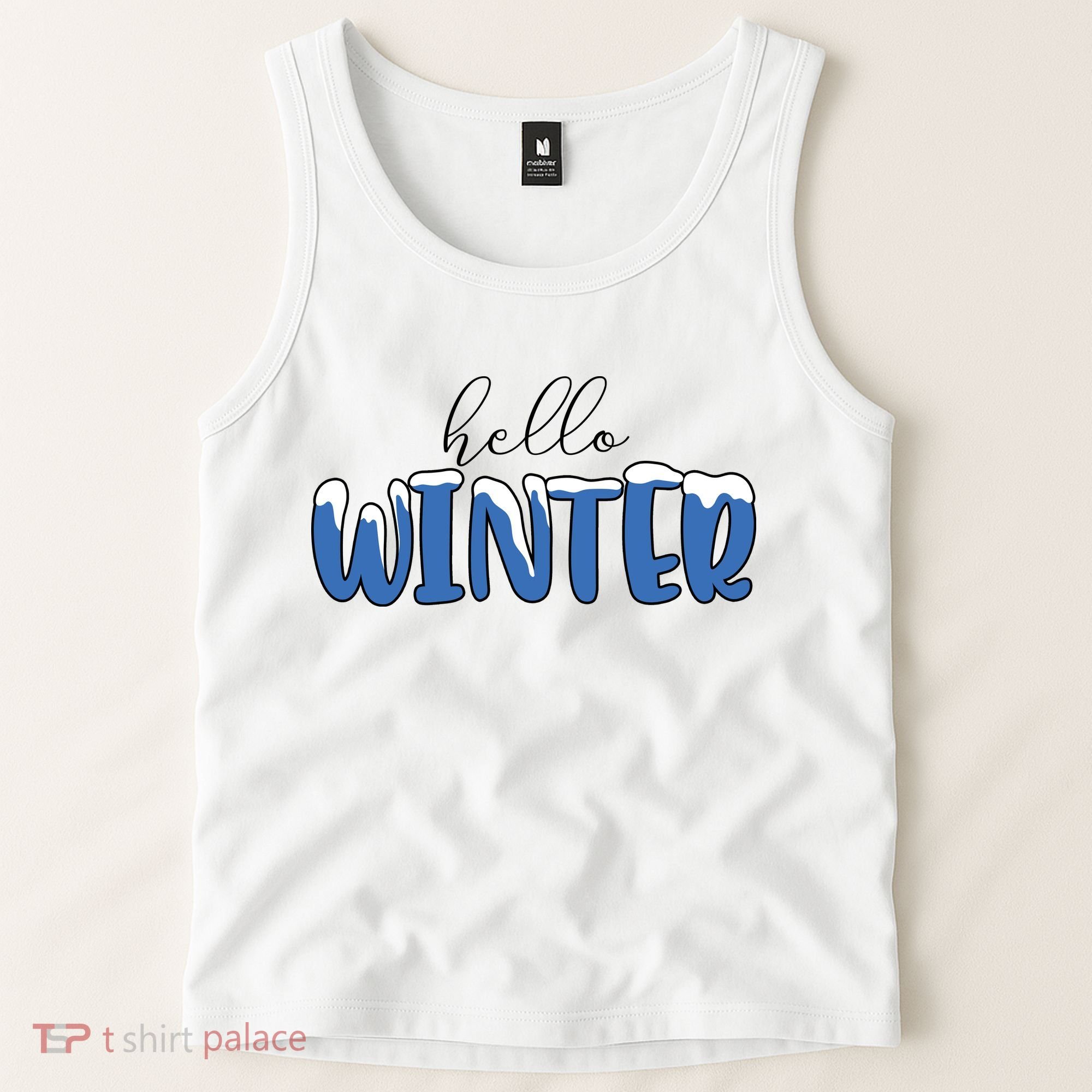 Hello Winter Holiday Season Tank Top