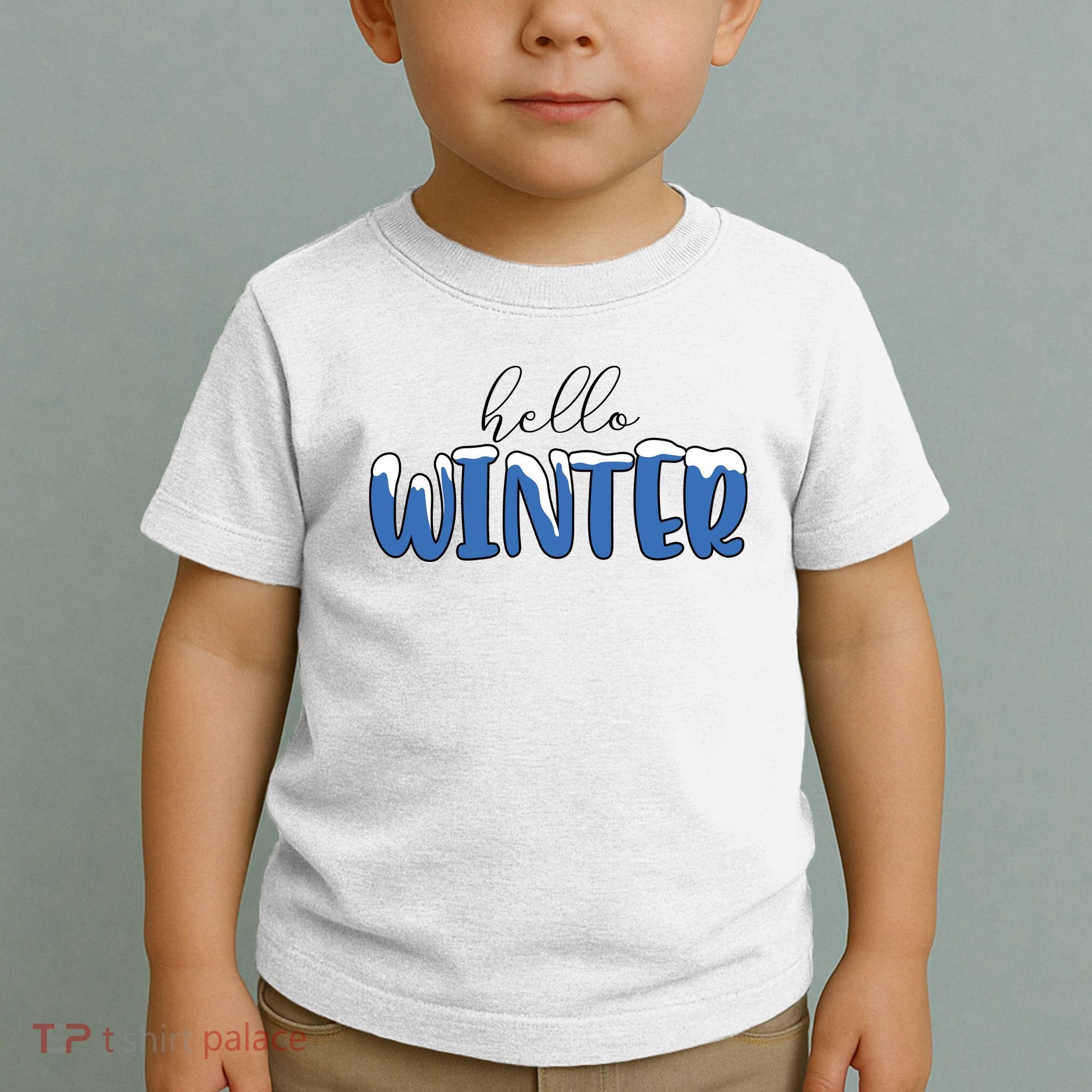 Hello Winter Holiday Season Toddler T-Shirt