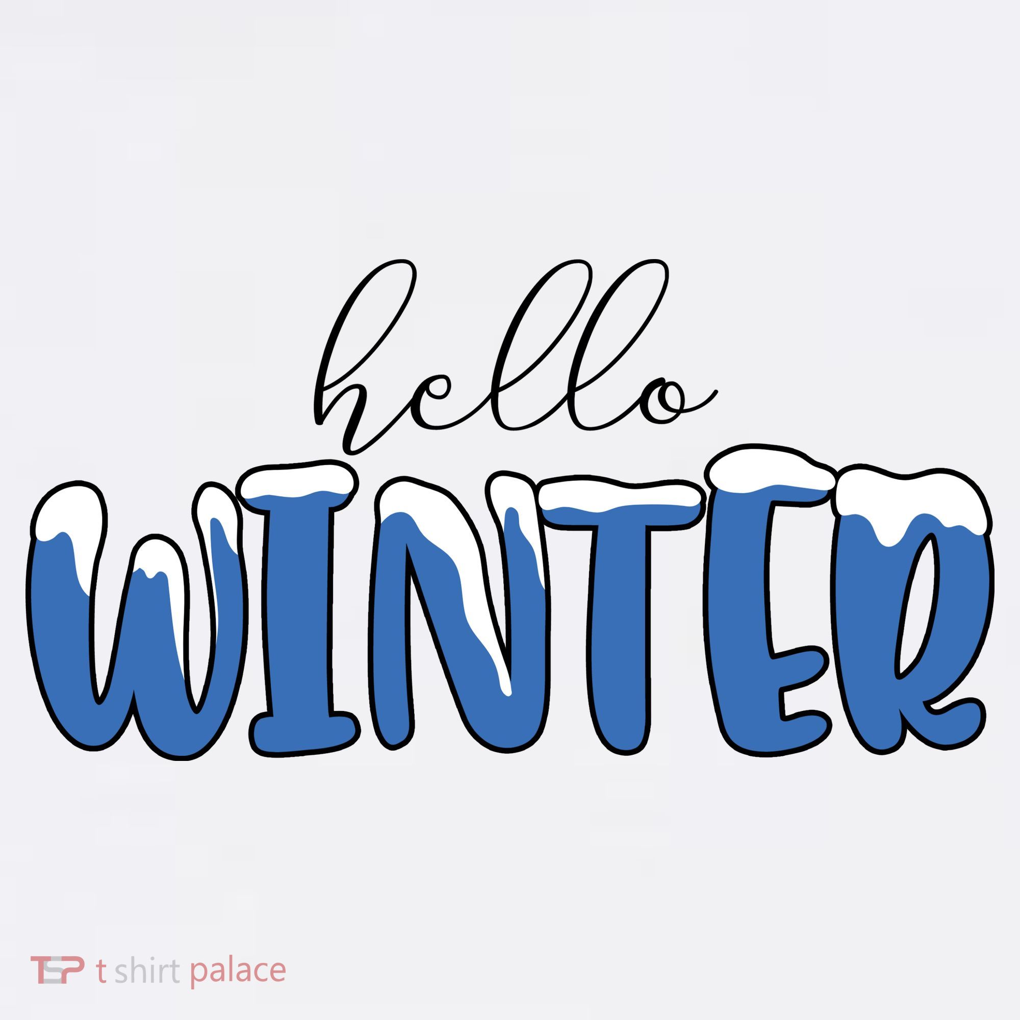 Hello Winter Holiday Season Visor