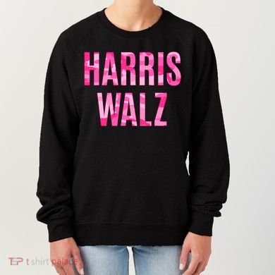 Harris Walz Hunting Camouflage Camo Women's Sweatshirt