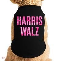 Harris Walz Hunting Camouflage Camo Doggie Tank thumb 0