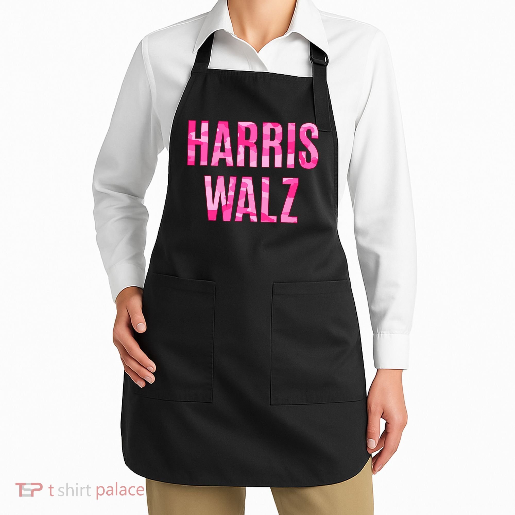 Harris Walz Hunting Camouflage Camo Apron