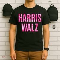 Harris Walz Hunting Camouflage Camo T-Shirt thumb 6