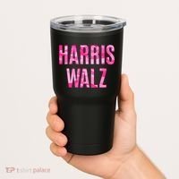 Harris Walz Hunting Camouflage Camo Tumbler thumb 2