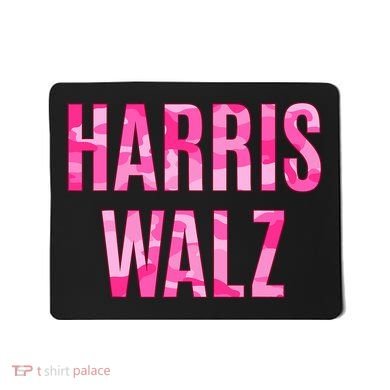 Harris Walz Hunting Camouflage Camo Mousepad