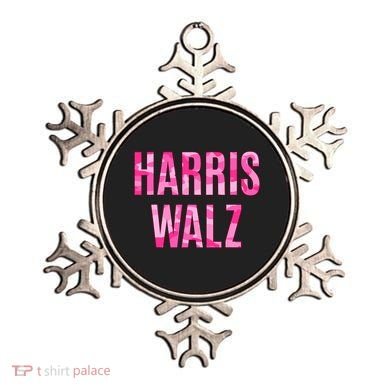 Harris Walz Hunting Camouflage Camo Ornament