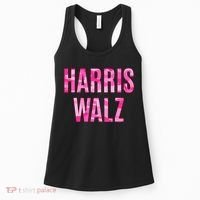 Harris Walz Hunting Camouflage Camo Women's Tank Top thumb 0