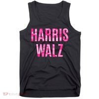 Harris Walz Hunting Camouflage Camo Tank Top thumb 0