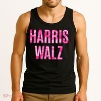 Harris Walz Hunting Camouflage Camo Tank Top thumb 3