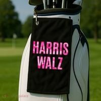 Harris Walz Hunting Camouflage Camo Golf Towel thumb 2