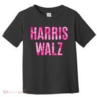 Harris Walz Hunting Camouflage Camo Toddler T-Shirt thumb 0