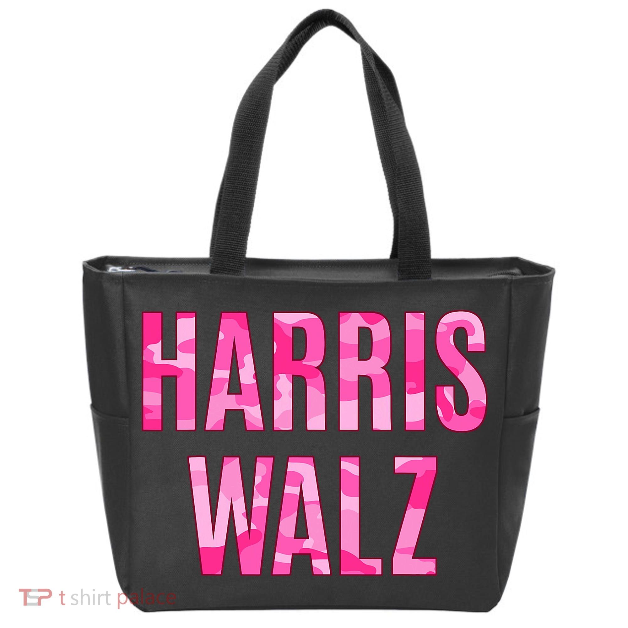Harris Walz Hunting Camouflage Camo Tote Bag