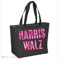 Harris Walz Hunting Camouflage Camo Tote Bag thumb 2