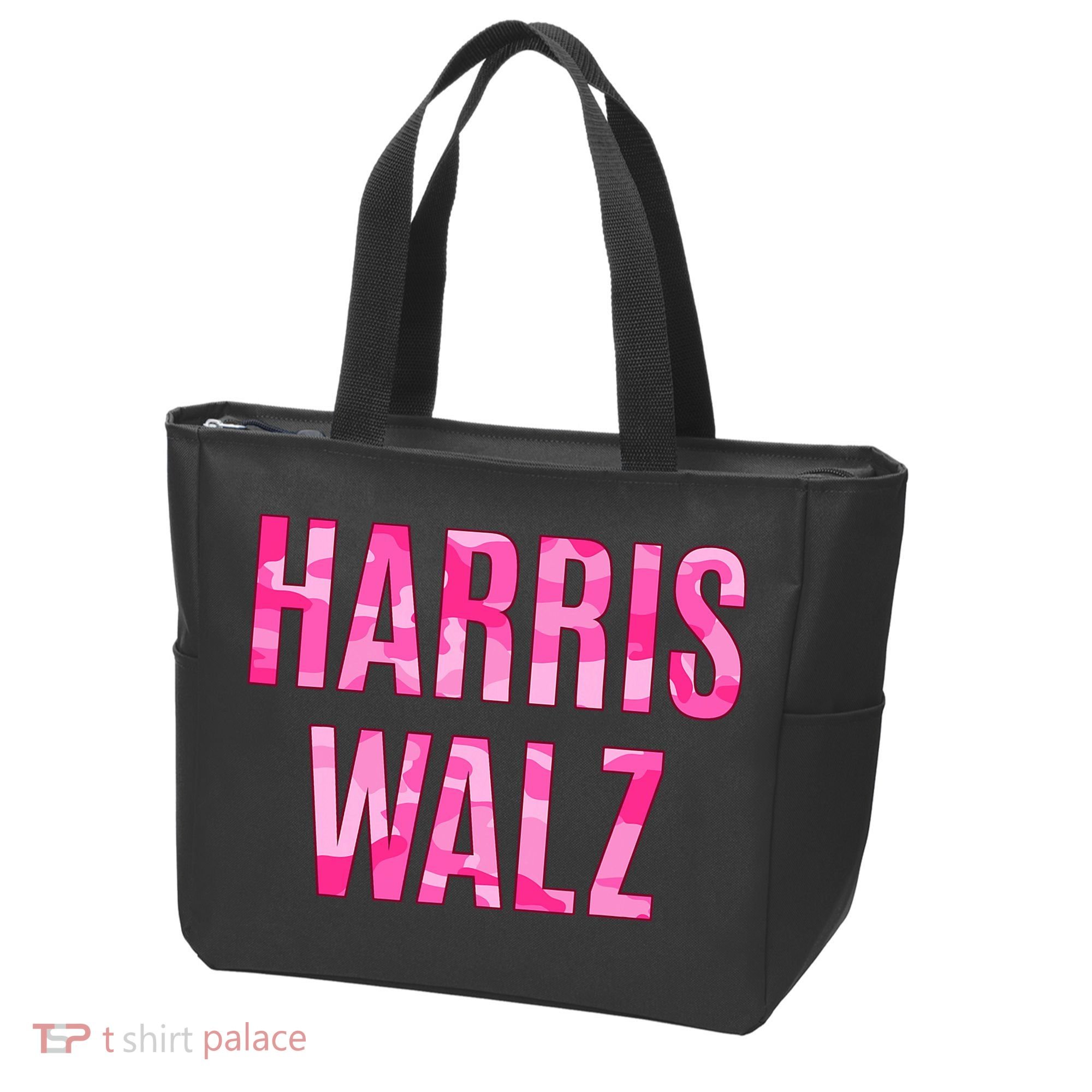 Harris Walz Hunting Camouflage Camo Tote Bag