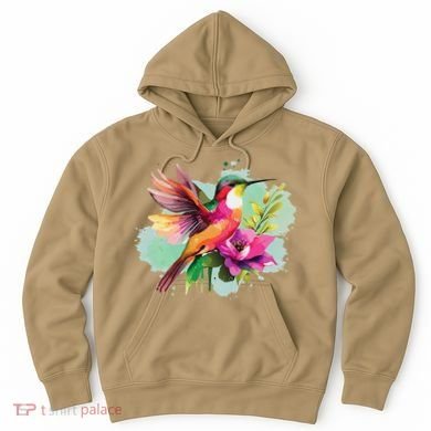 Hummingbird Watercolor Hoodie