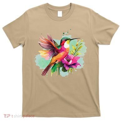 Hummingbird Watercolor T-Shirt