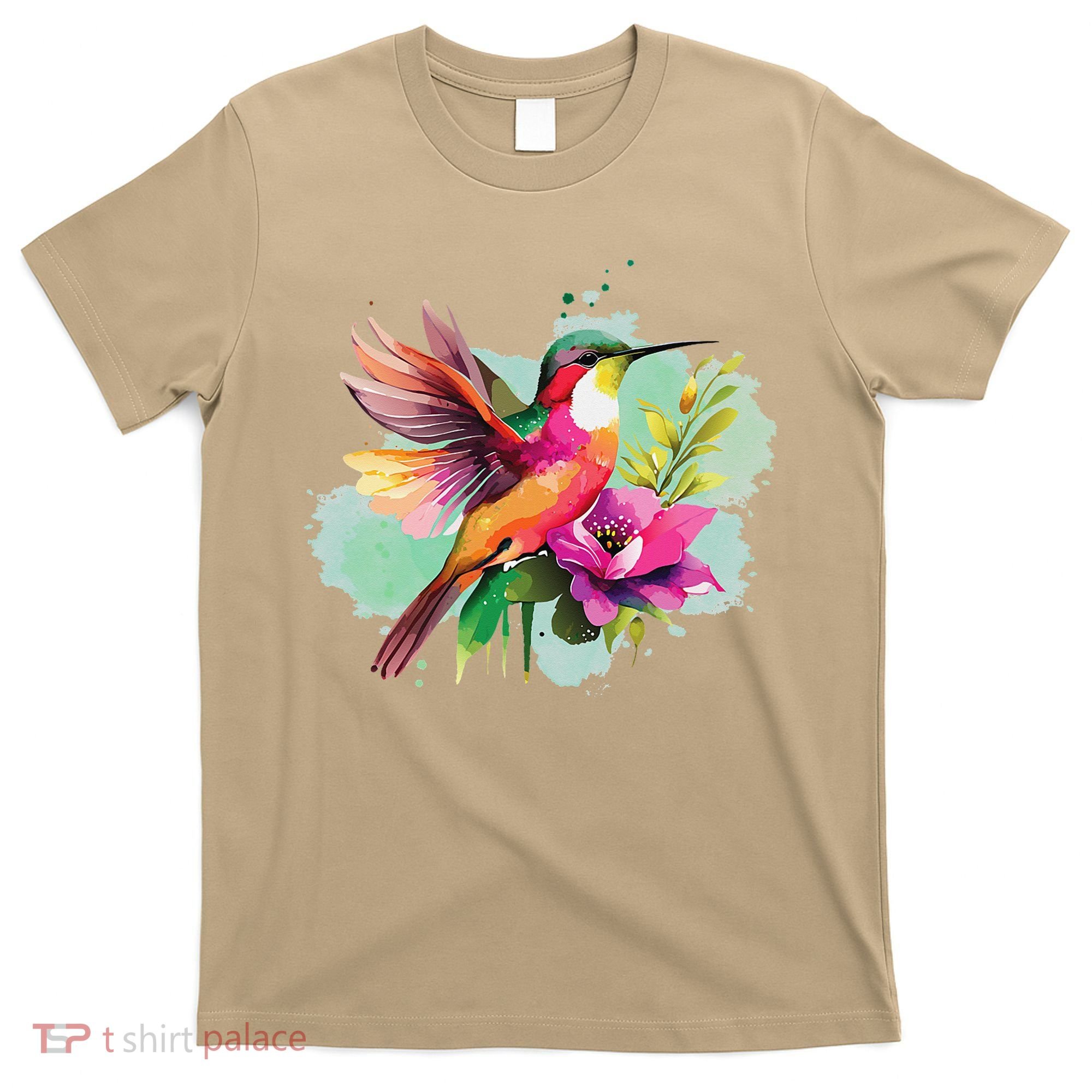 Hummingbird Watercolor T-Shirt