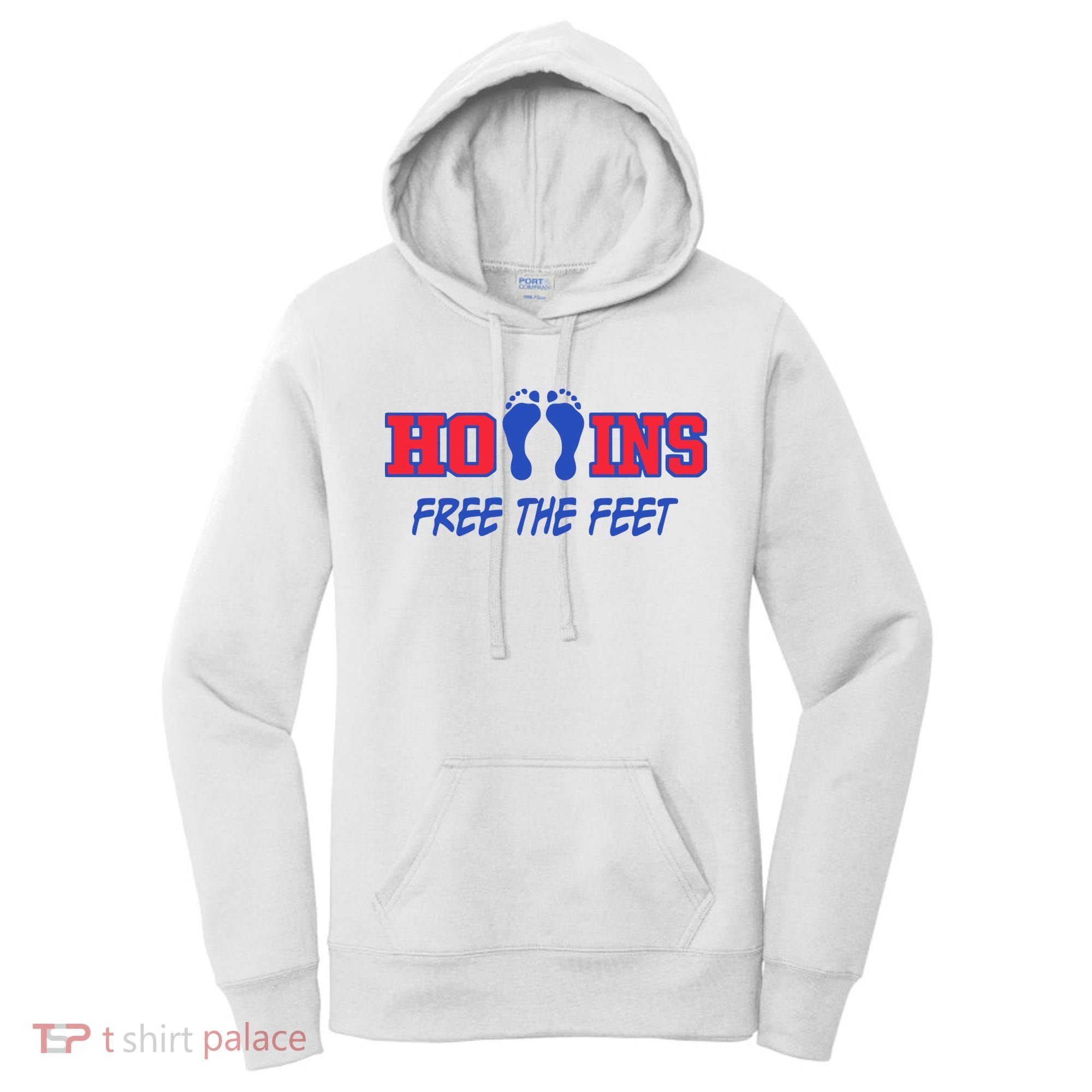 Hollins Wearing Hollins Free The Feet Women's Hoodie