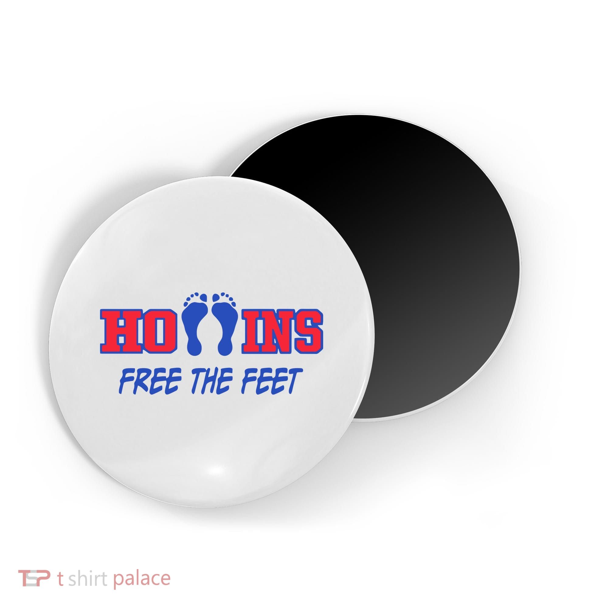Hollins Wearing Hollins Free The Feet Magnet